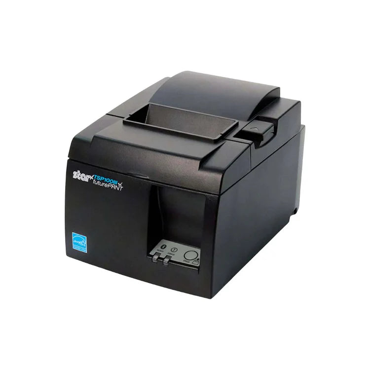 StarMicronics TSP143IIIBI Thermal Ticket/Receipt Printer - Bluetooth (White / Gray)